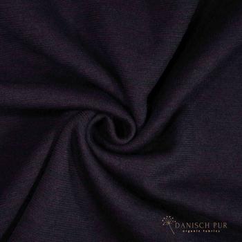 Bio WollWendefleece - Aubergine